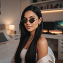 Óculos de Sol RetroLine Moda Feminina 2025 - GarimpoZ