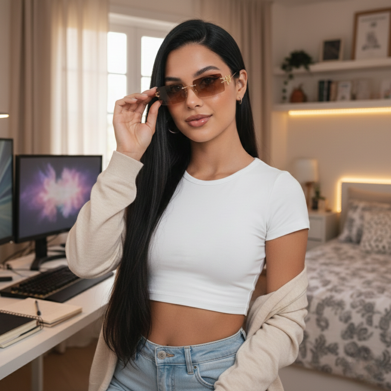 Óculos LuxSquare - GarimpoZ