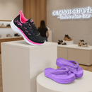 Combo Ortopédico Premium – Tênis Anti-Dor + Chinelo Leve Grátis